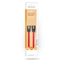 Nedis CCGB73050RD05 SATA Kabel 1.5 Gbps Vernikkeld 50cm Rood