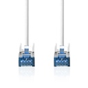 Nedis CCGB85330WT025 CAT6a netwerkkabel S/FTP RJ45 25cm LSZH Wit 