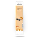 Nedis CCGB85901BK03 Nedis Vensterdoorvoer CAT5e Cable UTP RJ45 30cm Plat Oranje