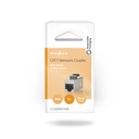 Nedis CCGB89015ME Netwerkkoppeling CAT6a / CAT7 Afgeschermd RJ45 Metaal 