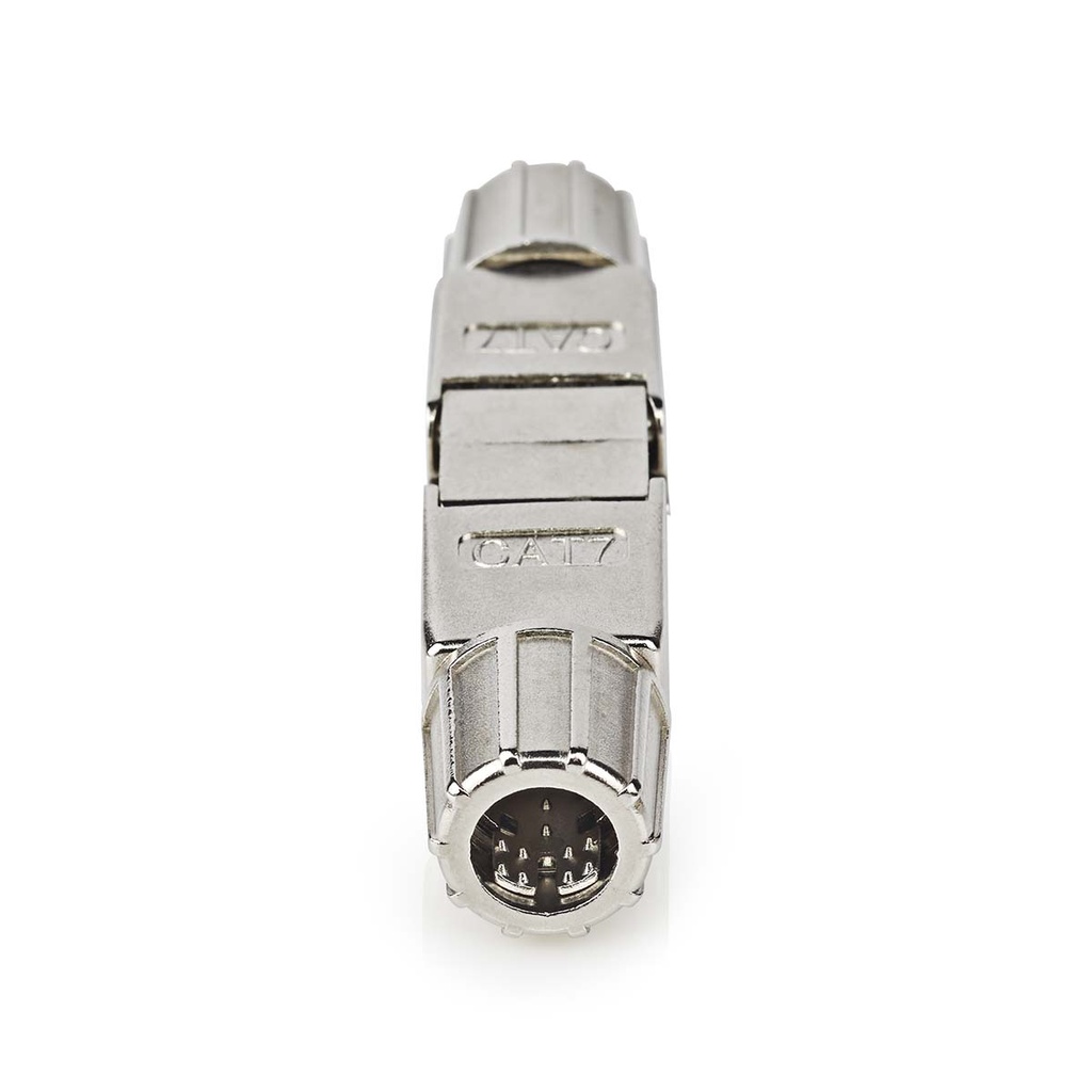 Nedis CCGB89020ME Netwerkkoppeling CAT7 Afgeschermd RJ45 Metaal 