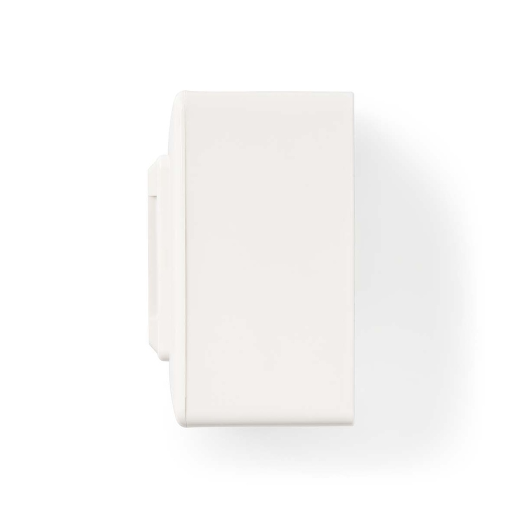Nedis CCGB89150IV Netwerk Wanddoos Inbouw 2 poorten CAT5e Verguld Wit 