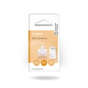 Nedis CCGB89301TP RJ45-Connector UTP CAT5 Verguld 10 Stuks Transparant
