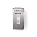 Nedis CCGB89302ME RJ45-Connector STP CAT5 Verguld 10 Stuks Transparant