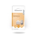 Nedis CCGB89303ME RJ45-Connector | Male | Stranded STP CAT5 | Recht | Verguld | 10 Stuks | PVC | Transparant | Doos