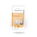 Nedis CCGB89306ME RJ45-Connector STP CAT6 Verguld 10 Stuks Transparant 