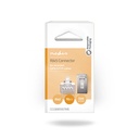 Nedis CCGB89307ME RJ45-Connector Stranded STP CAT6 Verguld 10 Stuks Transparant 