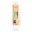 Nedis CCGB89610WT20 Glasvezel Netwerkkabel SMF SC/APC - SC/UPC 100 Gbps 2m Wit 