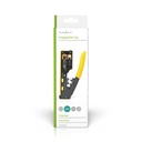 Nedis CCGG89510BK Krimptang CAT5 / CAT5e / CAT6 / CAT6a / CAT7 RJ12 / RJ45 Geel / Zwart