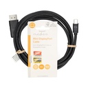 Nedis CCGL37400BK20 DisplayPort 1.2-Kabel Mini-DisplayPort - DisplayPort 21.6 Gbps Vernikkeld 2m Zwart