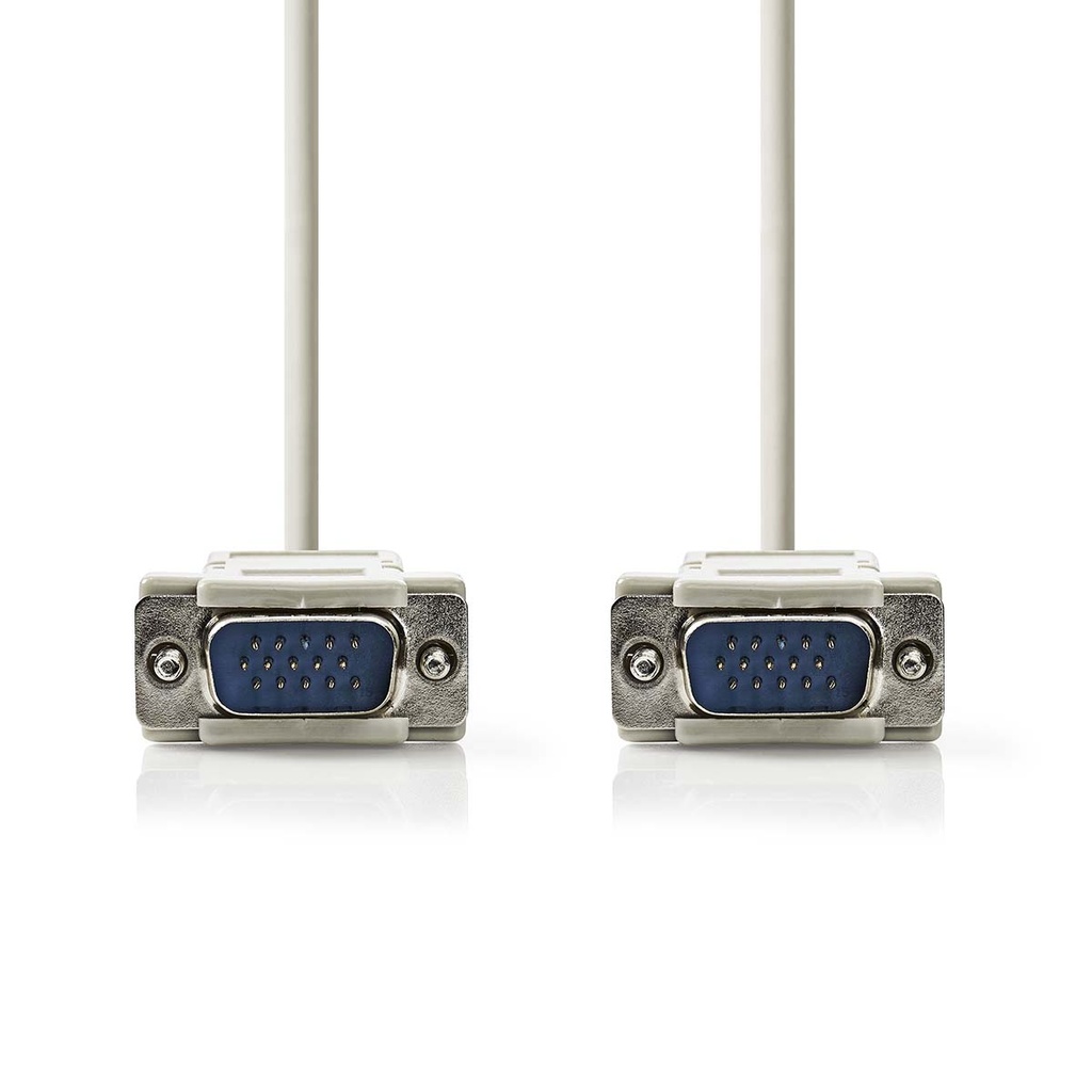 Nedis CCGL59001IV20 VGA-KabelVernikkeld 1024x768 2m Wit