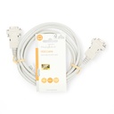 Nedis CCGL59001IV20 VGA-KabelVernikkeld 1024x768 2m Wit