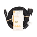 Nedis CCGL59100BK50 VGA-Kabel VGA - VGA Vrouwelijk Vernikkeld 1280x800 5m Zwart