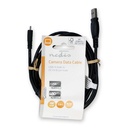 Nedis CCGL60810BK20 USB 2.0-Kabel USB-A - UC-E6 480 Mbps Vernikkeld 2m Zwart