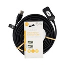 Nedis CCGL60EXTBK100 Actieve USB 2.0-Kabel  USB-A - USB-A Vrouwelijk 480 Mbps 10m Vernikkeld Zwart