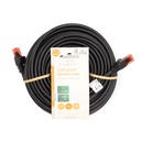 Nedis CCGL85200BK150 CAT6 Netwerkkabel RJ45 U/UTP 15m Zwart 
