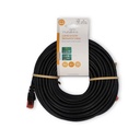 Nedis CCGL85200BK200 CAT6 Netwerkkabel RJ45 U/UTP 20m Zwart