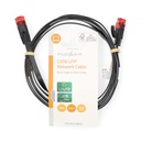 Nedis CCGL85215BK20 CAT6 Netwerkkabel RJ45 U/UTP 2m Plat Zwart