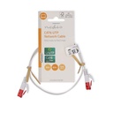 Nedis CCGL85215WT05 CAT6 Netwerkkabel RJ45 U/UTP 50cm Plat Wit 