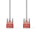 Nedis CCGL85230GY025 CAT6 Netwerkkabel RJ45 U/UTP 25cm Grijs