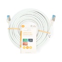 Nedis CCGL85330WT150 CAT6a netwerkkabel S/FTP RJ45 15m LSZH Wit 