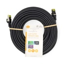 Nedis CCGL85420BK150 CAT7 Netwerkkabel S/FTP RJ45 15m LSZH Zwart 