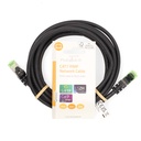 Nedis CCGL85420BK30 CAT7 Netwerkkabel S/FTP RJ45 3m LSZH Zwart