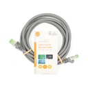 Nedis CCGL85520GY30 Cat 8.1 Netwerkkabel S/FTP RJ45 3m LSZH Grijs