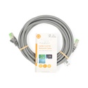 Nedis CCGL85520GY50 Cat 8.1 Netwerkkabel S/FTP RJ45 5m LSZH Grijs