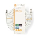 Nedis CCGL85520WT100 Cat 8.1 Netwerkkabel S/FTP RJ45 10m LSZH Wit