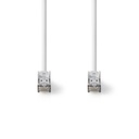 Nedis CCGL85520WT200 Cat 8.1 Netwerkkabel S/FTP RJ45 20m LSZH Wit 