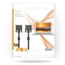Nedis CCGP32001BK30 DVI-Kabel DVI-D 24+1-Pins 2560x1600 Vernikkeld 3m Zwart 