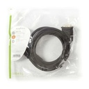 Nedis CCGP32055BK20 DVI-Kabel DVI-I 24+5-Pin - DVI-I 24+5-Pins vrouwelijk 2560x1600 2m Zwart 