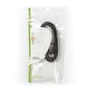 Nedis CCGP37500BK10 Mini DisplayPort 1.2-Kabel 21.6 Gbps Vernikkeld 1m Zwart 