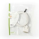Nedis CCGP37700WT20 Mini DisplayPort 1.2-Kabel Mini-DisplayPort - DVI-D 24+1-Pins 21.6 Gbps 2m Wit 