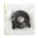 Nedis CCGP59100BK200 VGA-Kabel VGA VGA Vrouwelijk Vernikkeld 1280x800@60Hz 20m Zwart 