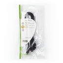 Nedis CCGP60200BK20 USB 2.0 -Kabel USB-A - Mini USB 480 Mbps Vernikkeld 2m Zwart