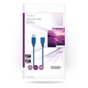 Nedis CCGP61500BU50 USB 3.2 Gen 1-Kabel  USB-A - USB Micro-B 5 Gbps Vernikkeld 5m Blauw 