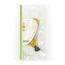 Nedis CCGP73255YE10 SATA 7-Pins Kabel 6 Gbps Vernikkeld 1m Geel
