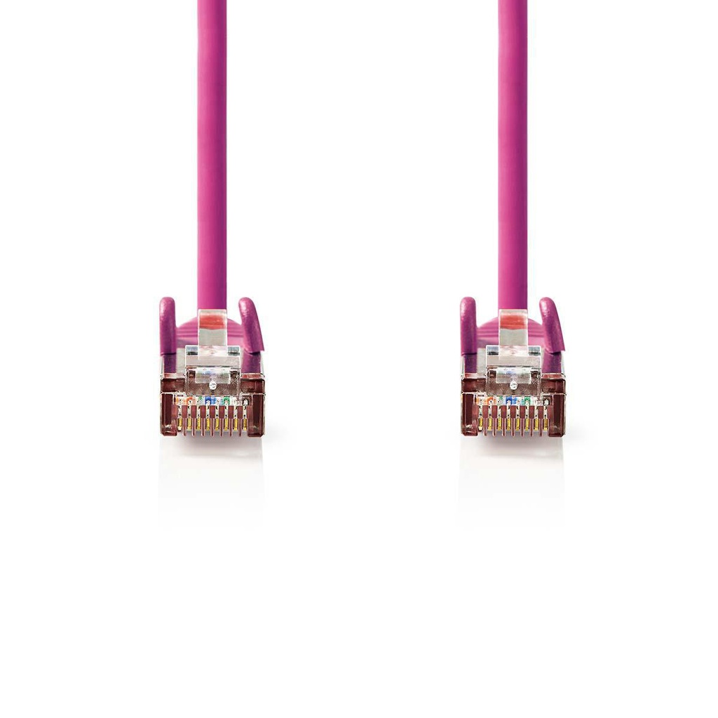 Nedis CCGP85121PK30 CAT5e Netwerkkabel SF/UTP RJ45 3m Roze