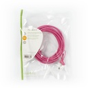 Nedis CCGP85121PK30 CAT5e Netwerkkabel SF/UTP RJ45 3m Roze