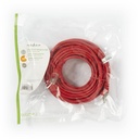 Nedis CCGP85121RD100 CAT5e Netwerkkabel SF/UTP RJ45 10m Rood 
