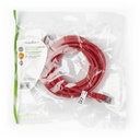 Nedis CCGP85121RD50 CAT5e Netwerkkabel SF/UTP RJ45 5m Rood 