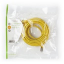Nedis CCGP85121YE50 CAT5e Netwerkkabel | SF/UTP | RJ45 Male | RJ45 Male | 5.00 m | Rond | PVC | Geel | Polybag