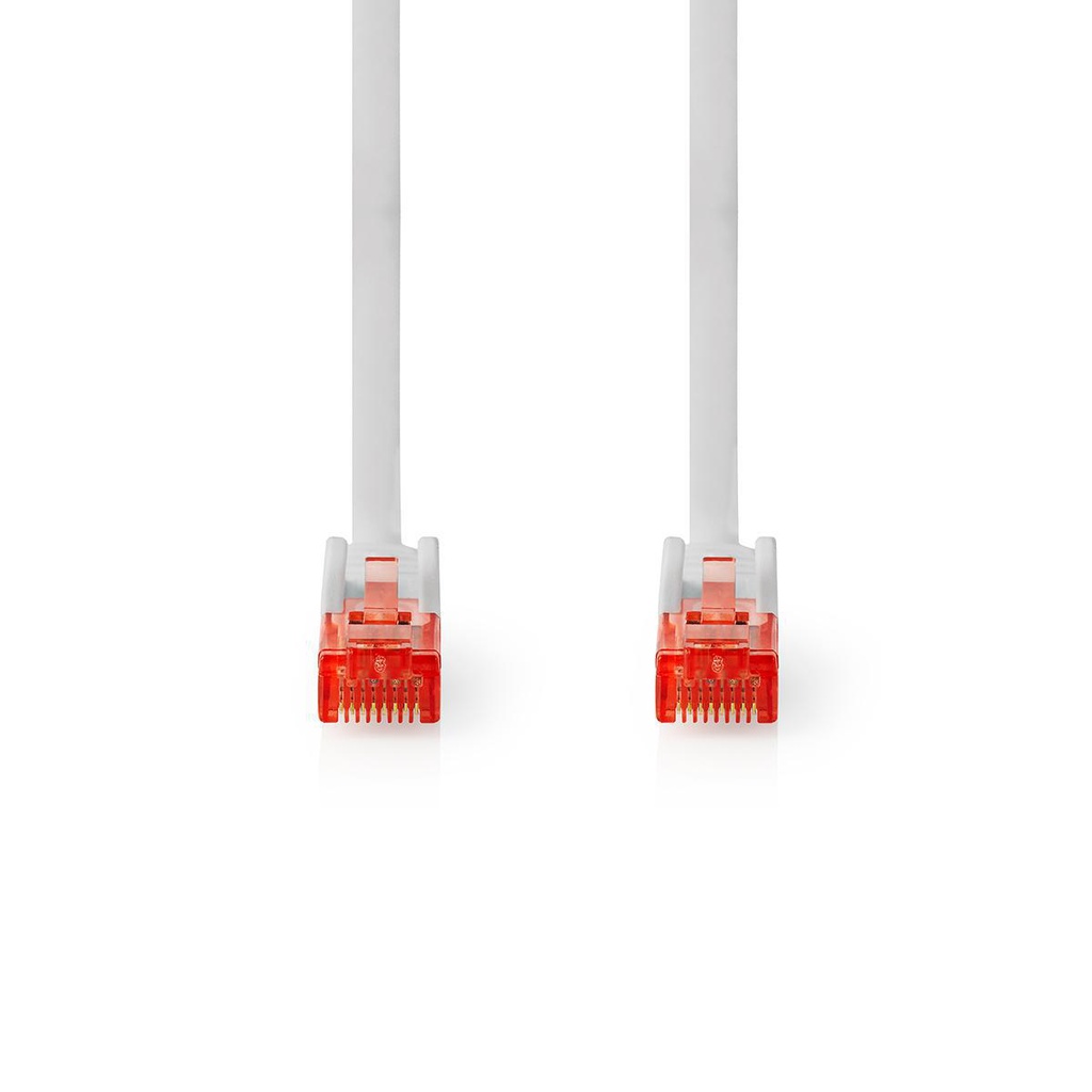 Nedis CCGP85200WT20 CAT6 Netwerkkabel U/UTP RJ45 2m Wit 