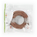 Nedis CCGP85221BN100 CAT6 Netwerkkabel S/FTP RJ45 10m LSZH Bruin 