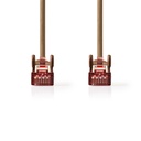 Nedis CCGP85221BN75 CAT6 Netwerkkabel S/FTP RJ45 7.5m LSZH Bruin