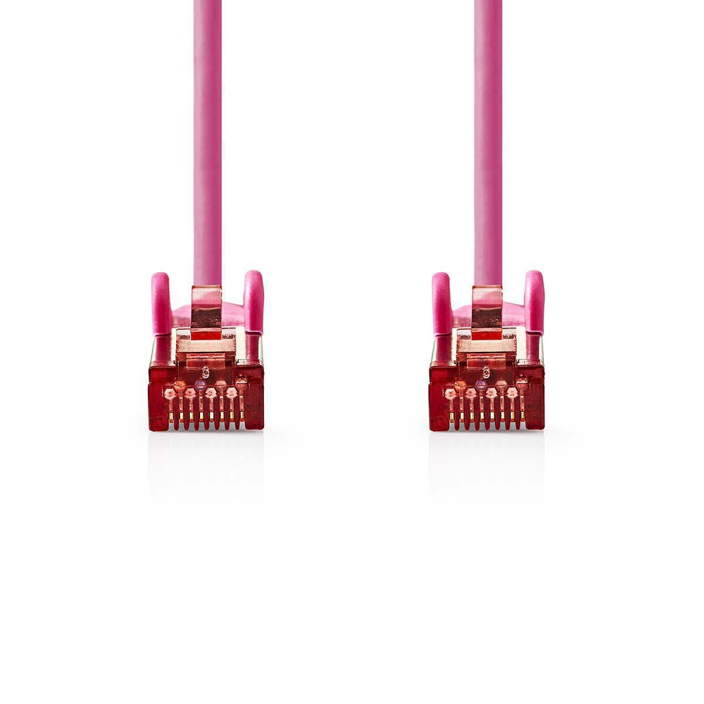 Nedis CCGP85221PK75 CAT6 Netwerkkabel S/FTP RJ45 7.5m LSZH Roze 