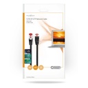 Nedis CCGP85227BK20 CAT6 Netwerkkabel SF/UTP RJ45 2m LSZH Zwart