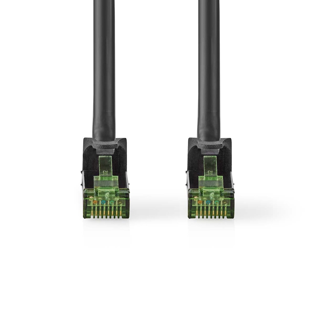 Nedis CCGP85420BK100 CAT7 Netwerkkabel S/FTP RJ45 10m LSZH Zwart 